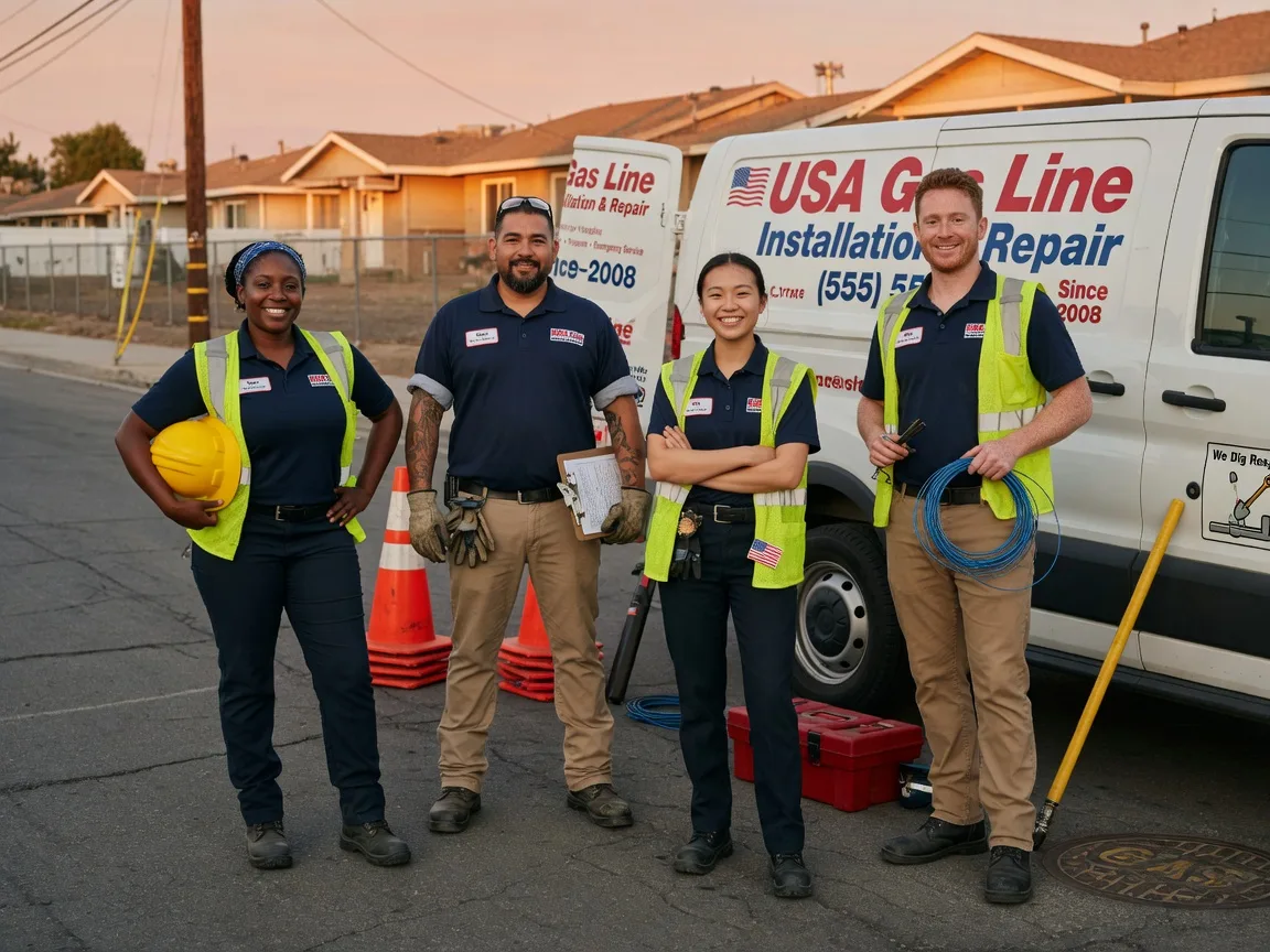 Gas Line Installation company in New Vineyard, ME